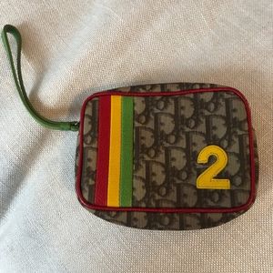 Authentic Dior Rasta Trotter Pochette Wristlet